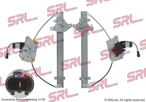 Fensterheber mit motor vorne - fensterheber,