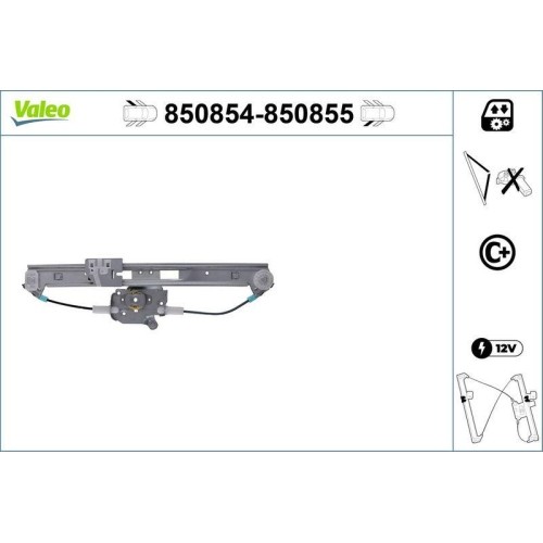 Valeo fensterheber hinten - fensterheber,